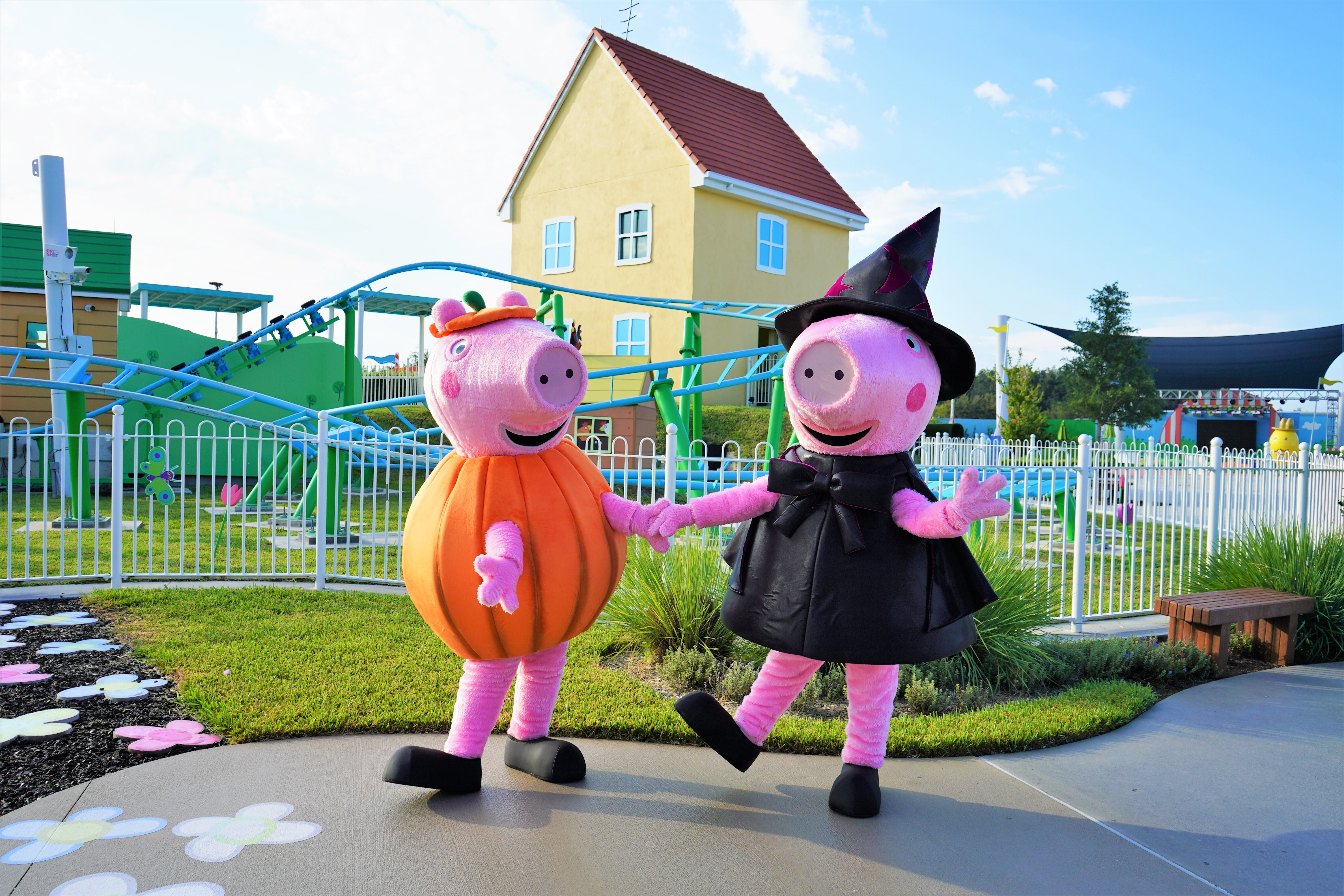 Peppa Halloween Costume at Peppa Pig Theme Park