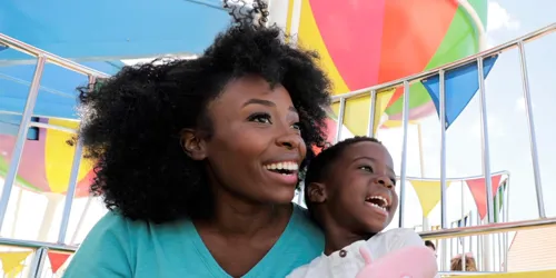 Balloon Ride at Peppa Pig Theme Park
